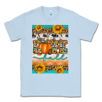 Dusty Blue love fall Classic Tee - Artiststas