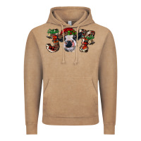 Vintage Coffee christmas joy with heifer cow Vintage Hoodie - RanaPortraitStore