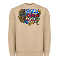 Small Town Usa 4th Of July Heavyweight Sweatshirt | Teevron