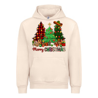 Sandshell merry christmas trees Urban Hoodie - NancyCooperArtShop
