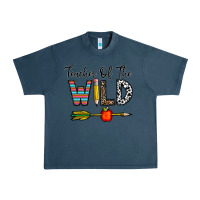 Midnight Navy teacher of the wild Urban Heavy Tee - CowhideDigitalArt