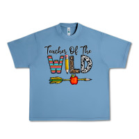 Pebble Blue teacher of the wild Urban Heavy Tee - CowhideDigitalArt