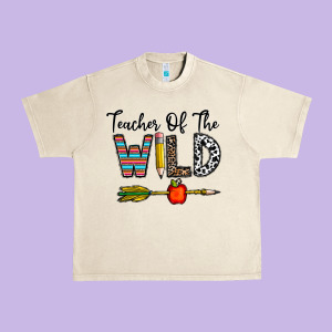 Teacher Of The Wild Urban Heavy Tee Designed By Cowhidedigitalart