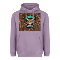 Lavender class of 2024 tiger Heavyweight Hoodie - NancyCooperArtShop