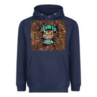 Navy class of 2024 tiger Heavyweight Hoodie - NancyCooperArtShop