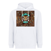 White class of 2024 tiger Heavyweight Hoodie - NancyCooperArtShop