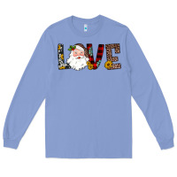 Colony Blue love santa Long Sleeve Tee - JahusDesignShop