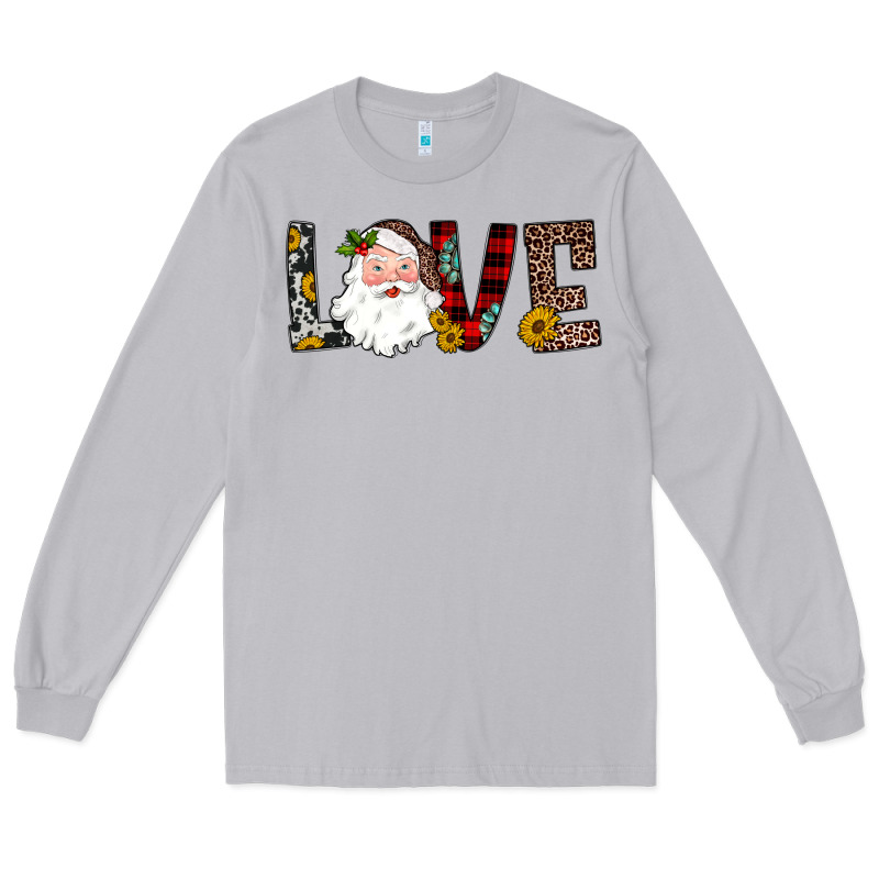 Love Santa Long Sleeve Tee by JahusDesignShop | Teevron