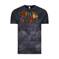 Cloud Black coffee gives me teacher Vintage Tee - CowhideDigitalArt