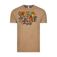 Vintage Coffee coffee gives me teacher Vintage Tee - CowhideDigitalArt