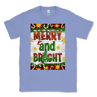 Colony Blue Merry And Bright Classic Tee - Artiststas