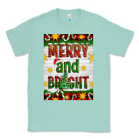 Seafoam Merry And Bright Classic Tee - Artiststas