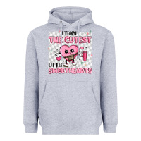 Heather Grey i teach the cutest little sweethearts Heavyweight Hoodie - MaliasSmallBusiness