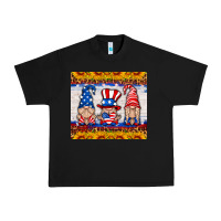 Black usa gnome Urban Heavy Tee - HRA Design Shop