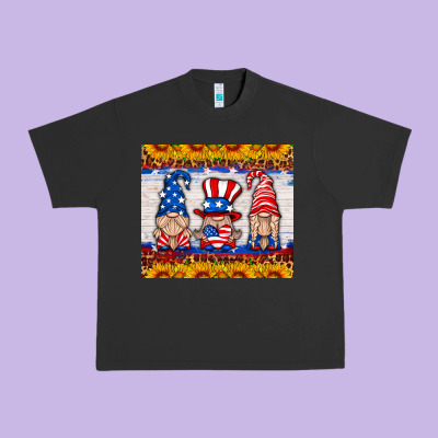 Usa Gnome Urban Heavy Tee Designed By Hra Design Shop