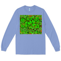 Colony Blue shamrock bomb Long Sleeve Tee - AdoDesignShop
