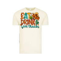 Vintage Arctic eat drink give thanks Vintage Tee - CowhideDigitalArt