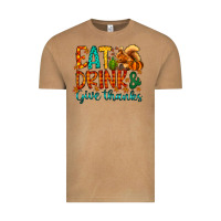 Vintage Camel eat drink give thanks Vintage Tee - CowhideDigitalArt
