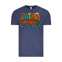 Vintage Denim eat drink give thanks Vintage Tee - CowhideDigitalArt