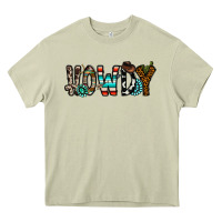 Mossy howdy Heavy Core Tee - CowhideDigitalArt