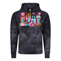 Cloud Black valentine's day coffee cups Vintage Hoodie - Zillion Design Studio