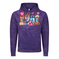 Cloud Purple valentine's day coffee cups Vintage Hoodie - Zillion Design Studio
