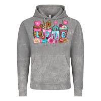 Cloud Rock valentine's day coffee cups Vintage Hoodie - Zillion Design Studio