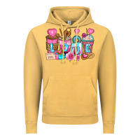 Vintage Mustard valentine's day coffee cups Vintage Hoodie - Zillion Design Studio