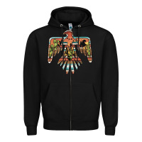 Black desert thunderbird Zipper Hoodie - BarkalooDesign