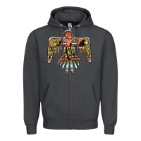 Smoke desert thunderbird Zipper Hoodie - BarkalooDesign