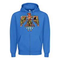 True Royal desert thunderbird Zipper Hoodie - BarkalooDesign