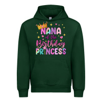 Forest Green nana of the birthday princess Urban Hoodie - NancyCooperArtShop