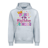 Heather Grey nana of the birthday princess Urban Hoodie - NancyCooperArtShop