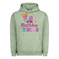 Pigment Oil Green nana of the birthday princess Urban Hoodie - NancyCooperArtShop
