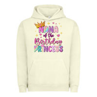 Pigment Pistachio nana of the birthday princess Urban Hoodie - NancyCooperArtShop