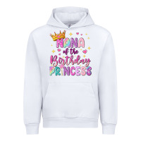 White nana of the birthday princess Urban Hoodie - NancyCooperArtShop