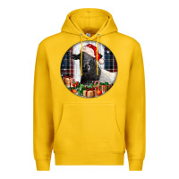 Lemon christmas dorper sheep Premium Hoodie - LillyAllenDesigns