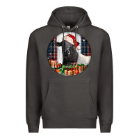 Smoke christmas dorper sheep Premium Hoodie - LillyAllenDesigns