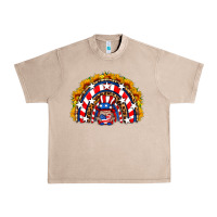 French Oak usa gnome sunflower rainbow Urban Heavy Tee - HRA Design Shop
