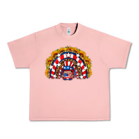 Salmon usa gnome sunflower rainbow Urban Heavy Tee - HRA Design Shop