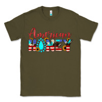 Army Green american honey Classic Tee - JahusDesignShop