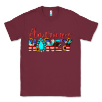 Burgundy american honey Classic Tee - JahusDesignShop