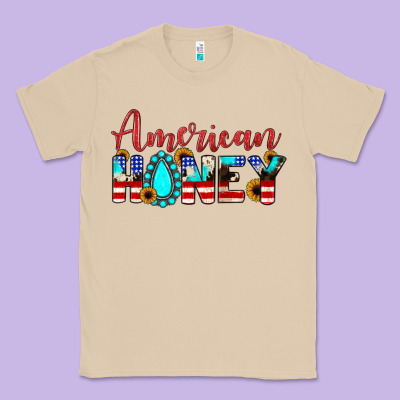 American Honey Classic Tee Designed By Jahusdesignshop