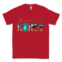 Red american honey Classic Tee - JahusDesignShop