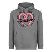Storm valentine's day pencil heart teacher quotes Heavyweight Hoodie - MaliasSmallBusiness