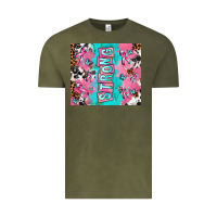Vintage Olive breast cancer awareness strong Vintage Tee - AdoDesignShop