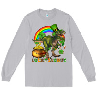Moon Dust luckysaurus and st patricks Long Sleeve Tee - AdoDesignShop