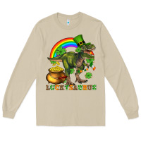 Mushroom luckysaurus and st patricks Long Sleeve Tee - AdoDesignShop
