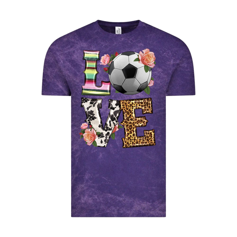 Western Love Soccer Vintage Tee by HRA Design Shop | Teevron