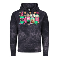 Cloud Black pharmacy coffee cups Vintage Hoodie - Zillion Design Studio